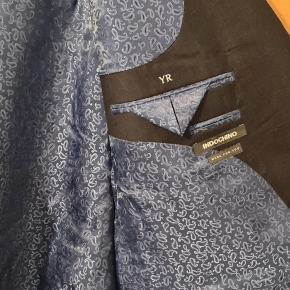 Indochino Dark Gray Blazer Jacket NWT - Picture 4 of 6